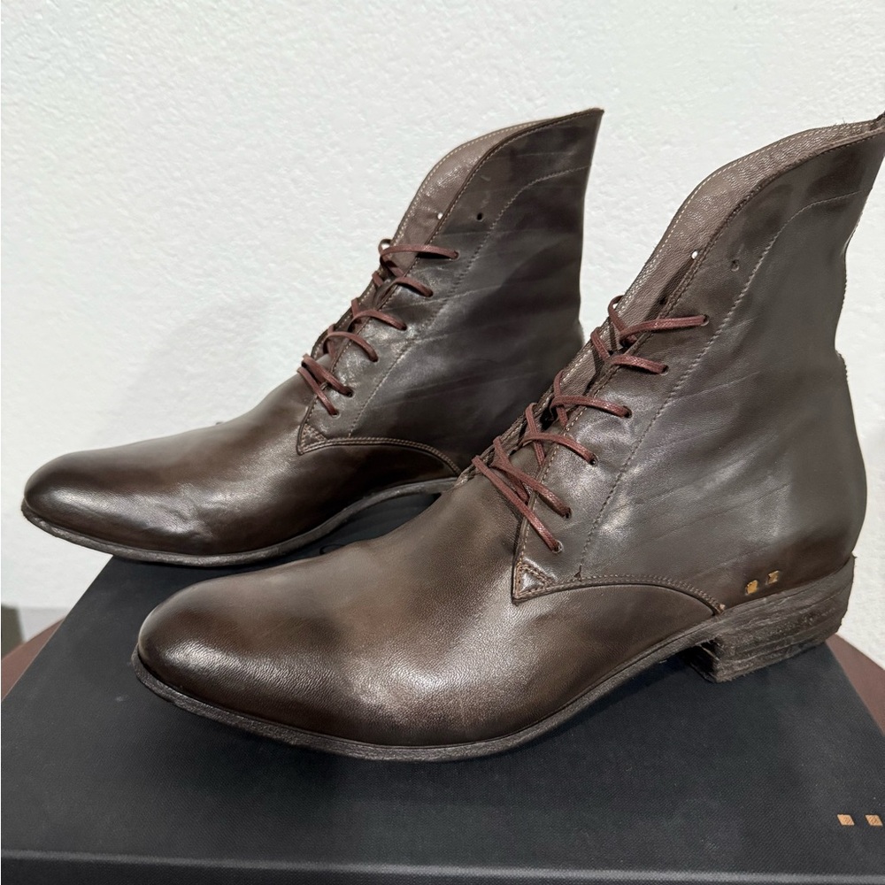 Brand New Savas men’s Mansfield boot in chocolate leather